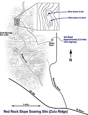 Red Rock Slope map